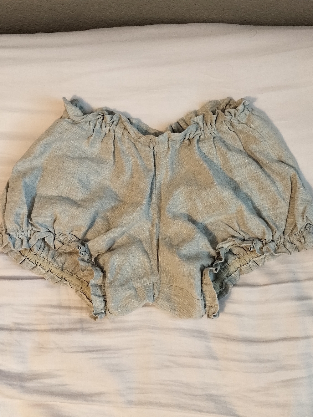 Ruffle Linen Bloomers
